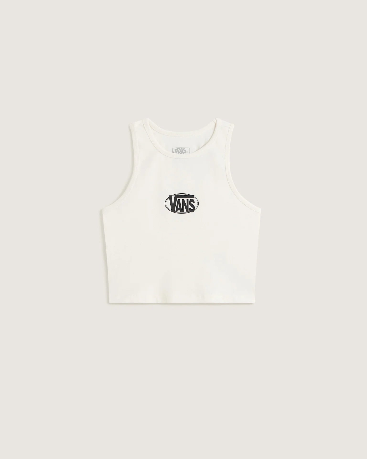VANS OVAL LOGO TANK EGRET Trikó VN000XDPC9F1 - 1