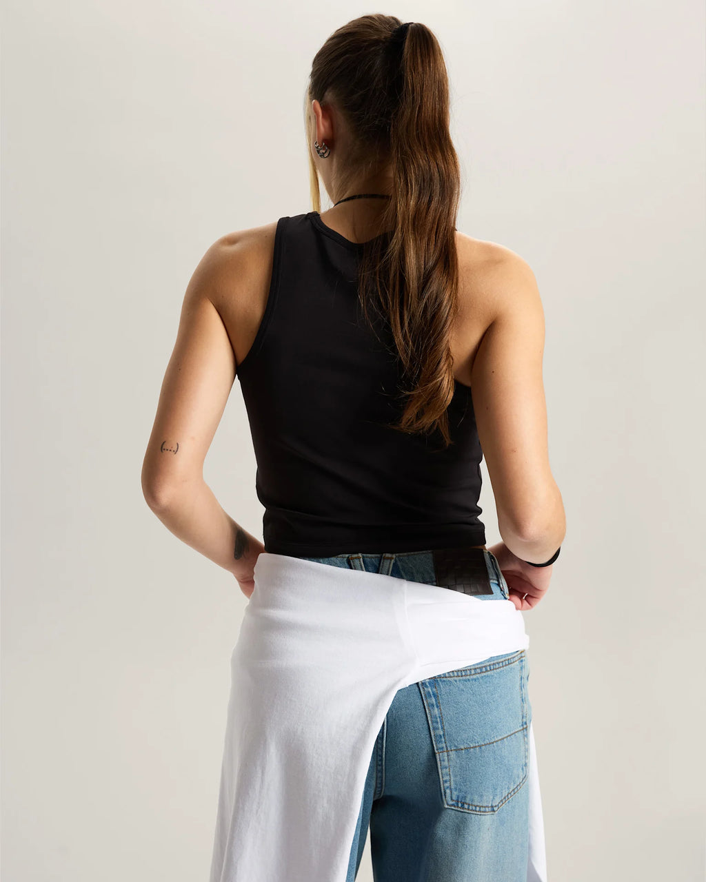 VANS Y2K STAR TANK Black Trikó VN000XDRBLK1 - 4