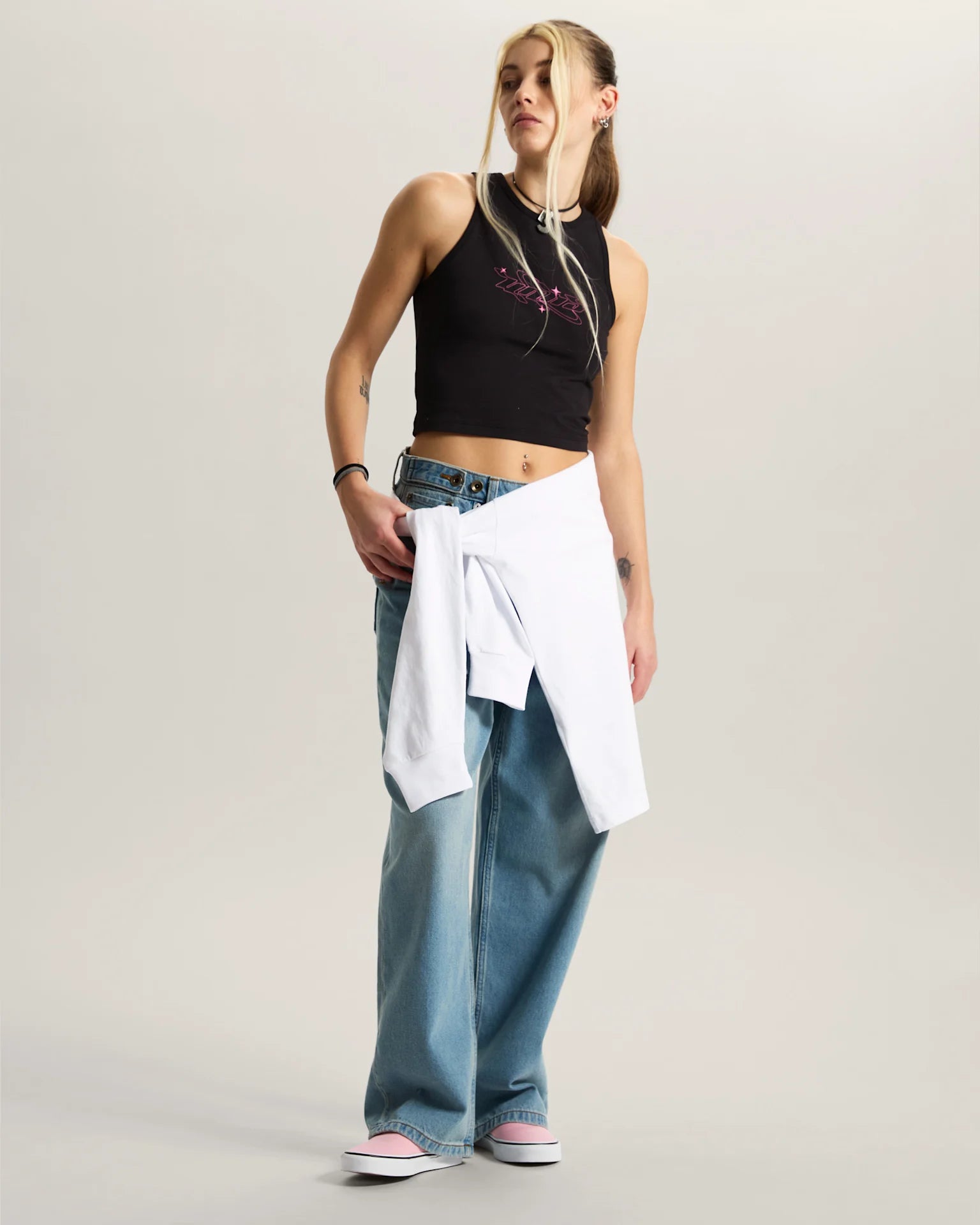 VANS Y2K STAR TANK Black Trikó VN000XDRBLK1 - 5