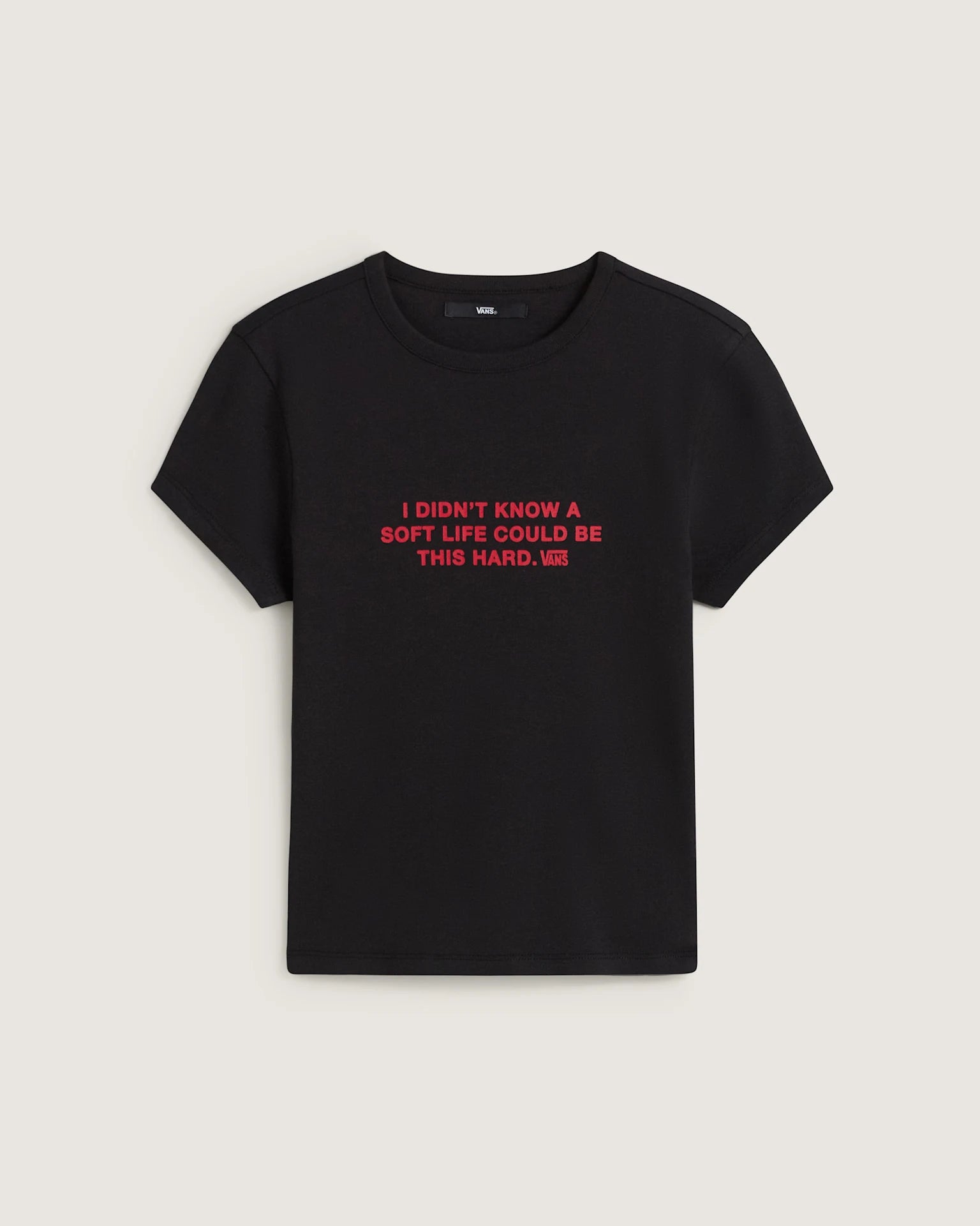 VANS SOFT LIFE BABY TEE Black Póló VN000XDUBLK1 - 1