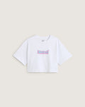 VANS Y2K BOHO RELAX CROP SS White Póló VN000XDYWHT1 - 1