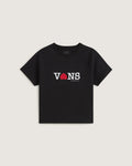 VANS SOUVENIR BABY TEE Black Póló VN000XEABLK1 - 1