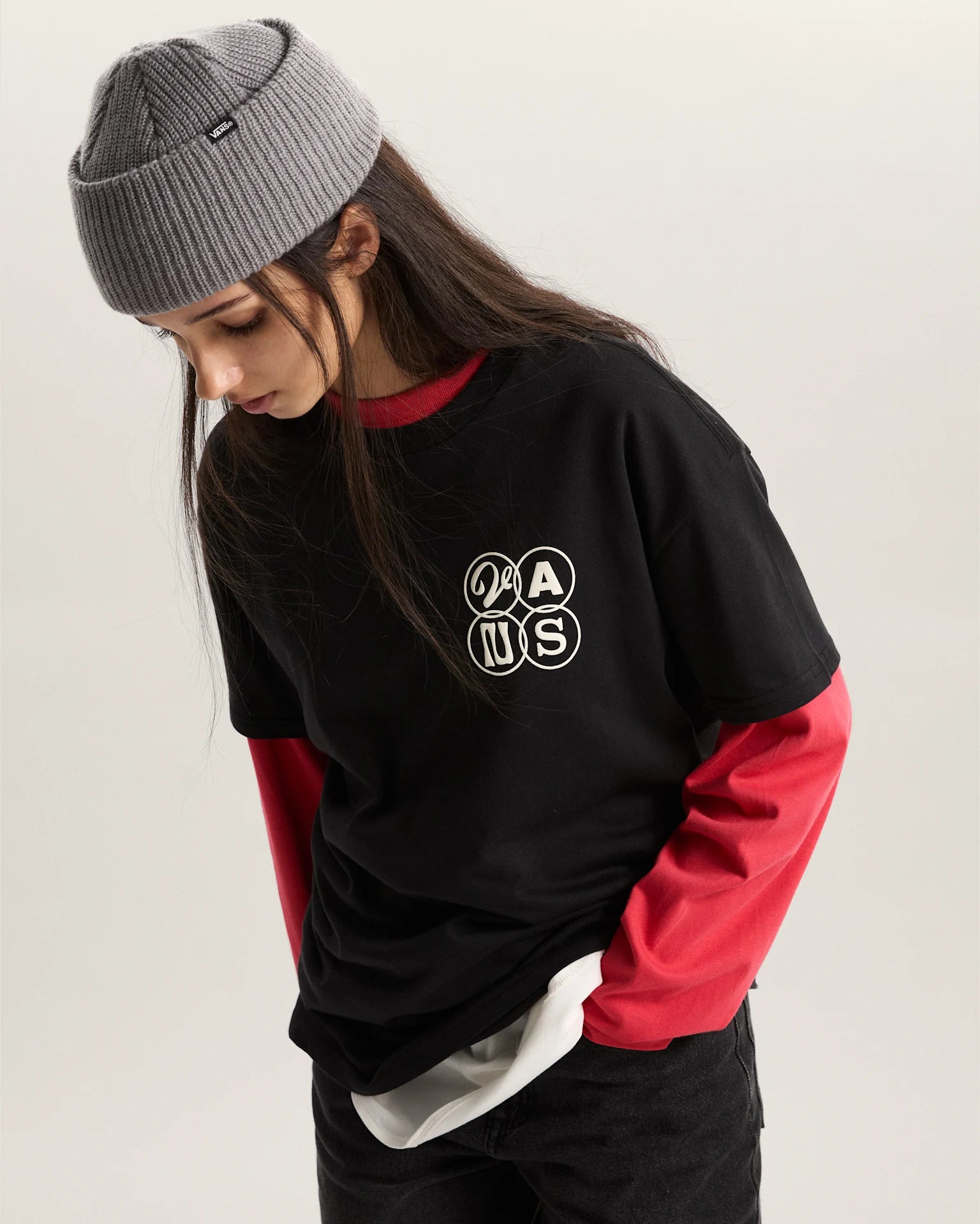 VANS ELLIPSE OS TEE Black Póló VN000XECBLK1 - 3