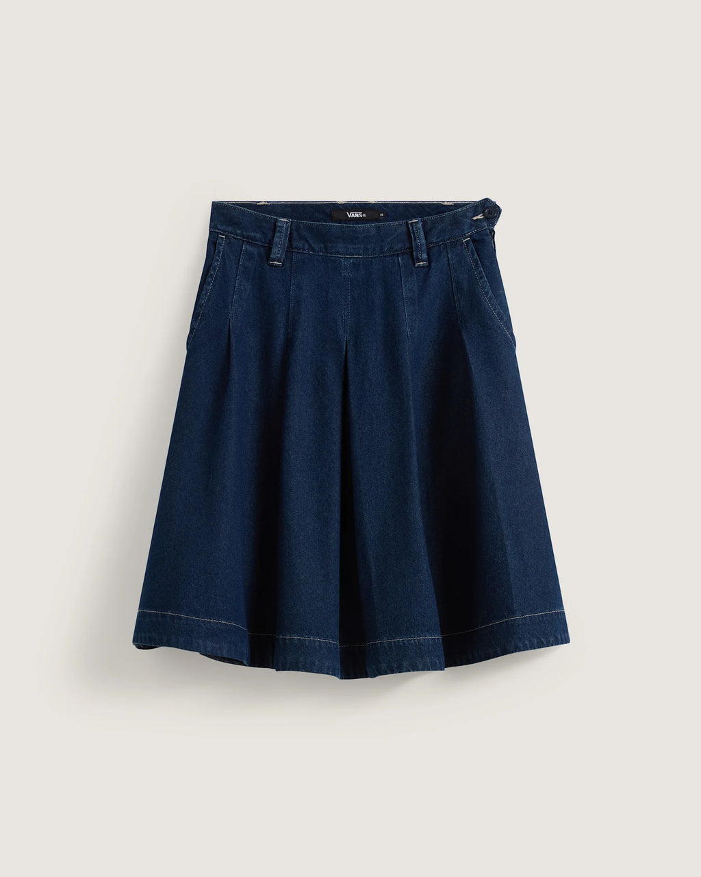 VANS Authentic Chino Denim Skirt Dark Rinse Szoknya VN000XEGDRR1 - 1