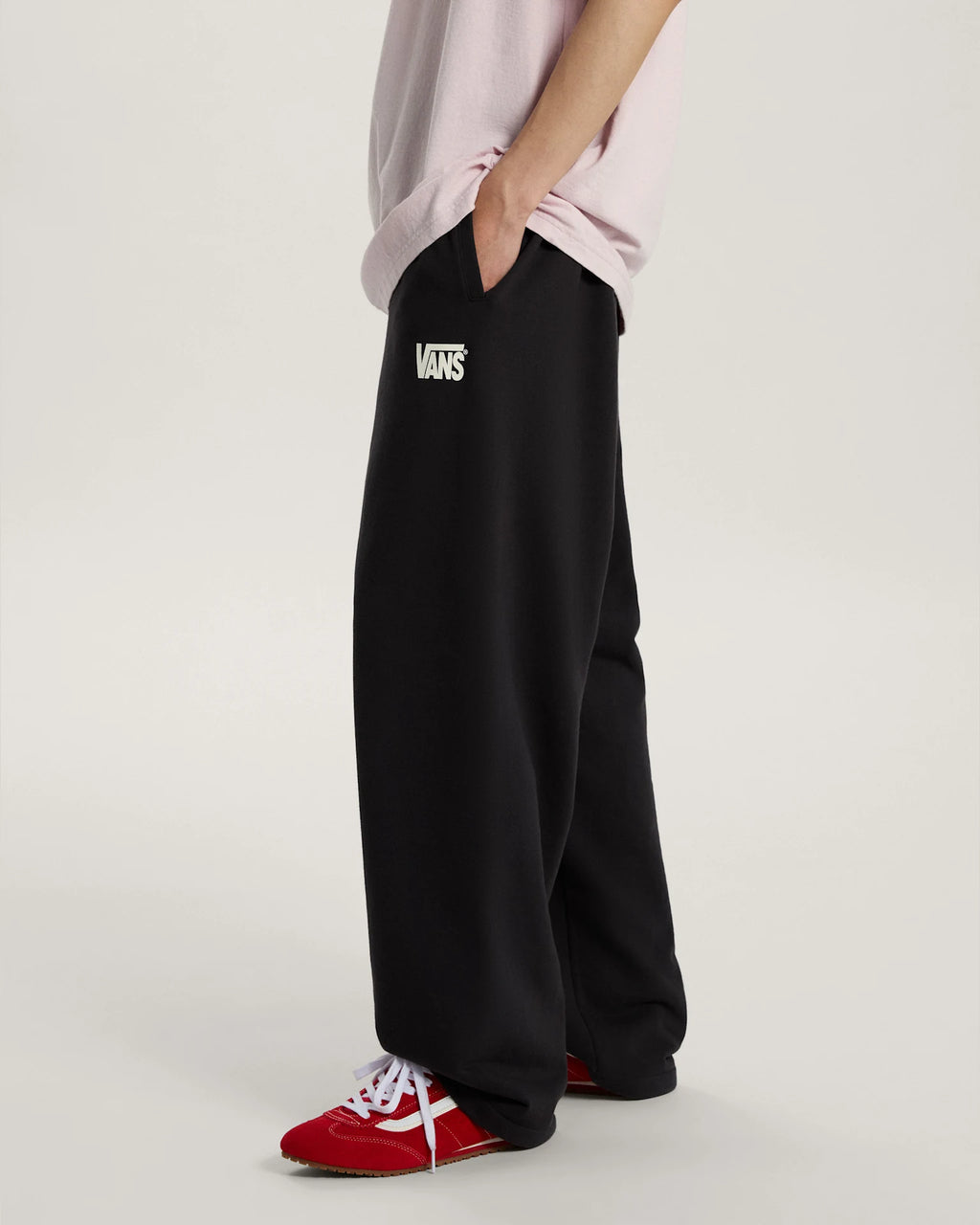 Vans Stretch Logo Straight Leg Pant Black Textil VN000XEPBLK1 - 4