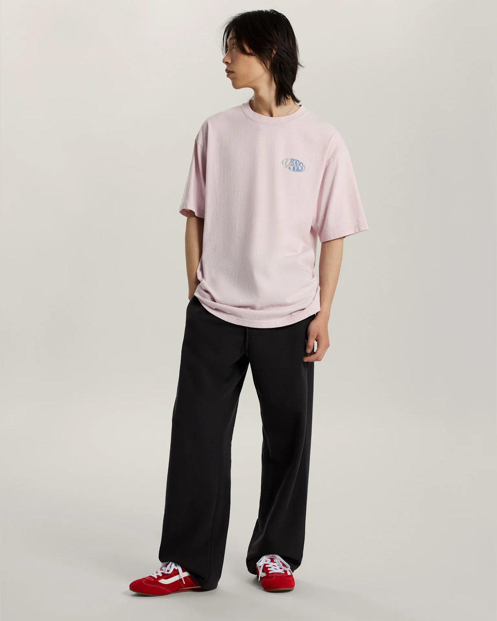 Vans Stretch Logo Straight Leg Pant Black Textil VN000XEPBLK1 - 5