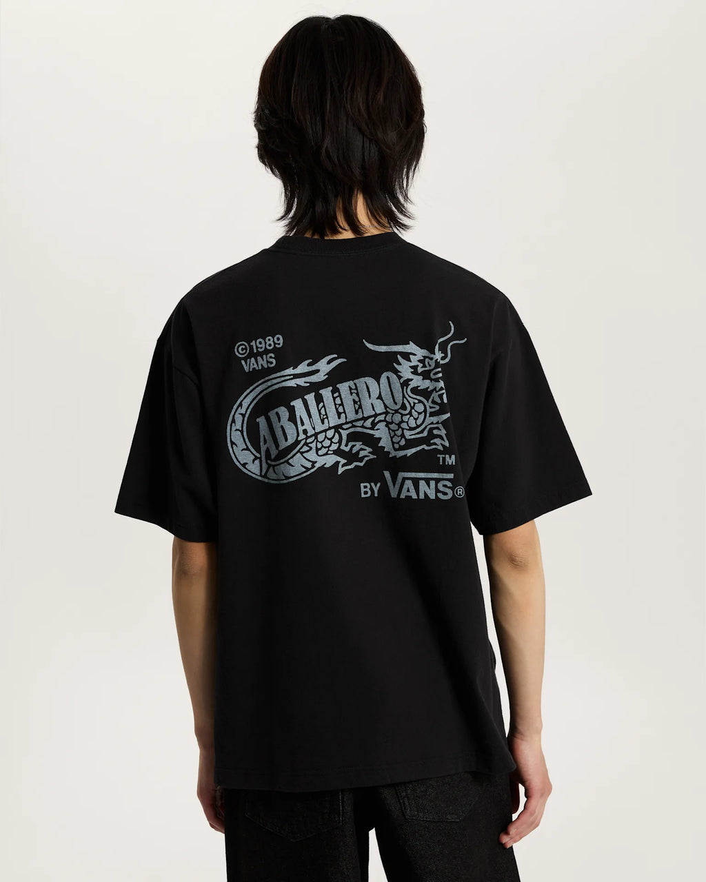 Vans Caballero SS Tee Black Textil VN000XHBBLK1 - 4