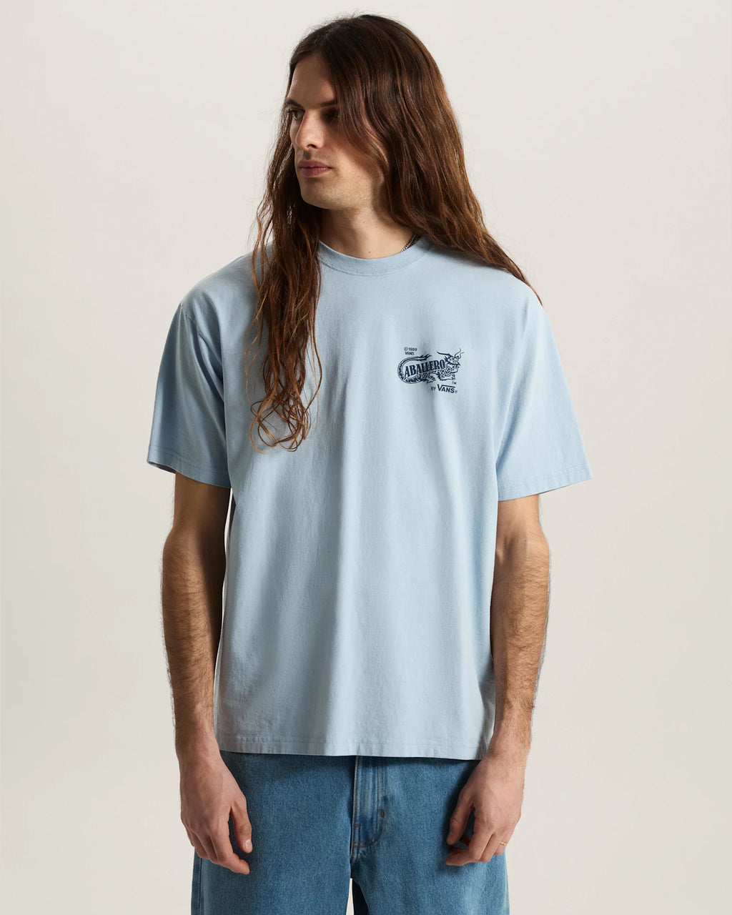 Vans Caballero SS Tee Soft Slate Textil VN000XHBH901 - 3