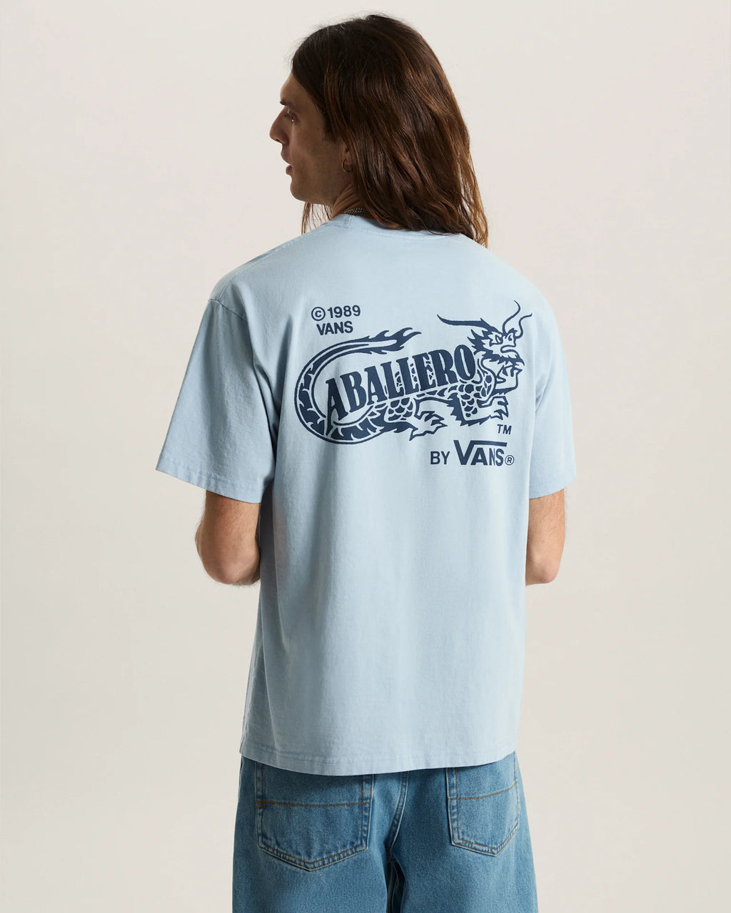 Vans Caballero SS Tee Soft Slate Textil VN000XHBH901 - 4