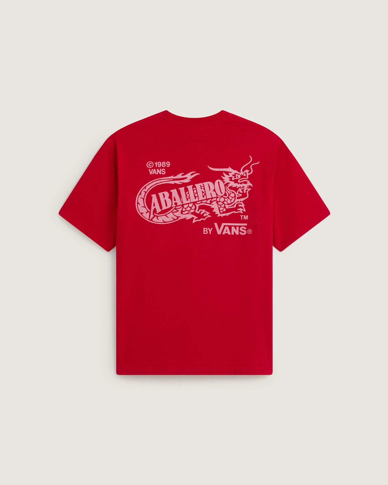 VANS Caballero SS Tee RACING RED Póló VN000XHBIZQ1 - 2