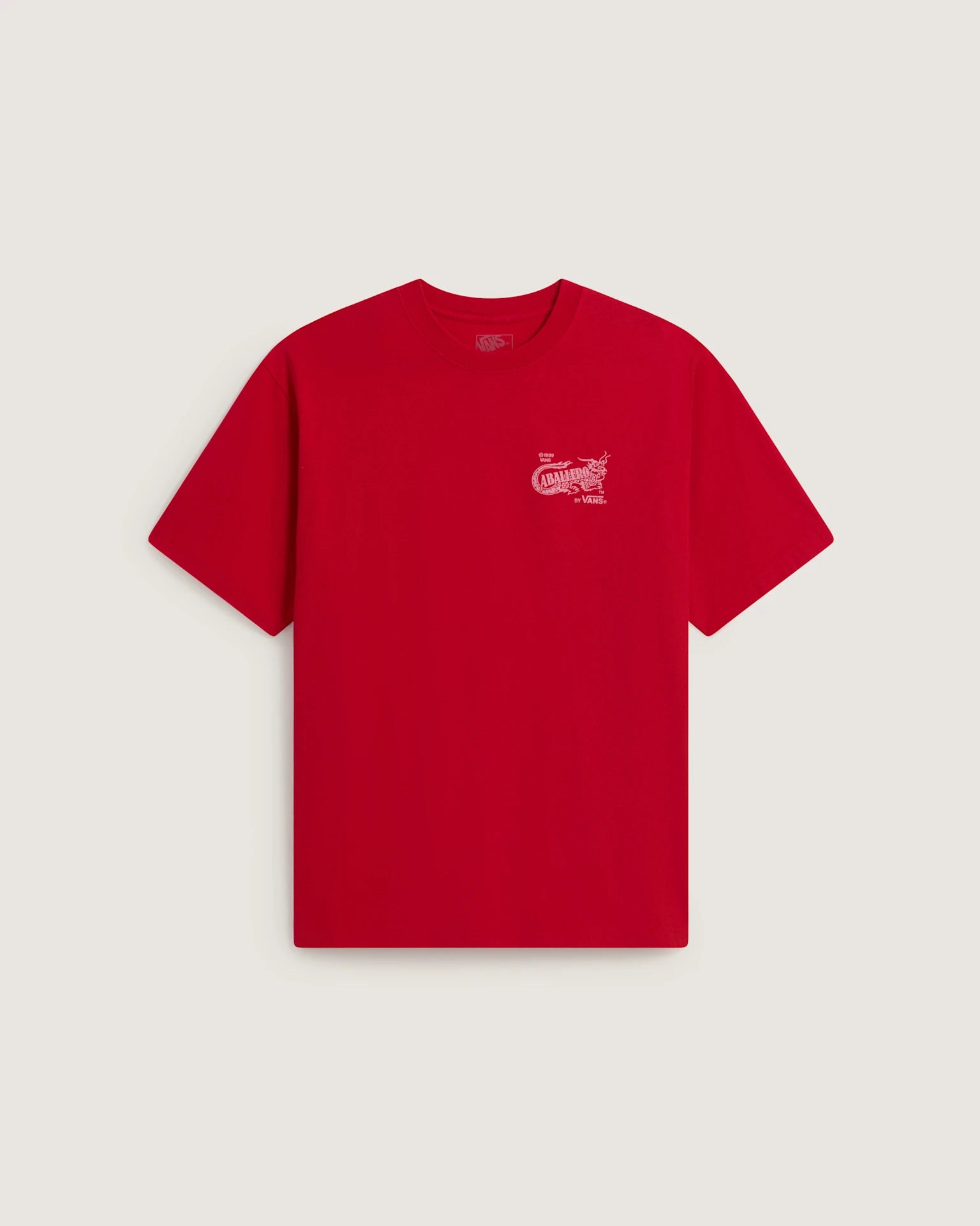 VANS Caballero SS Tee RACING RED Póló VN000XHBIZQ1 - 1
