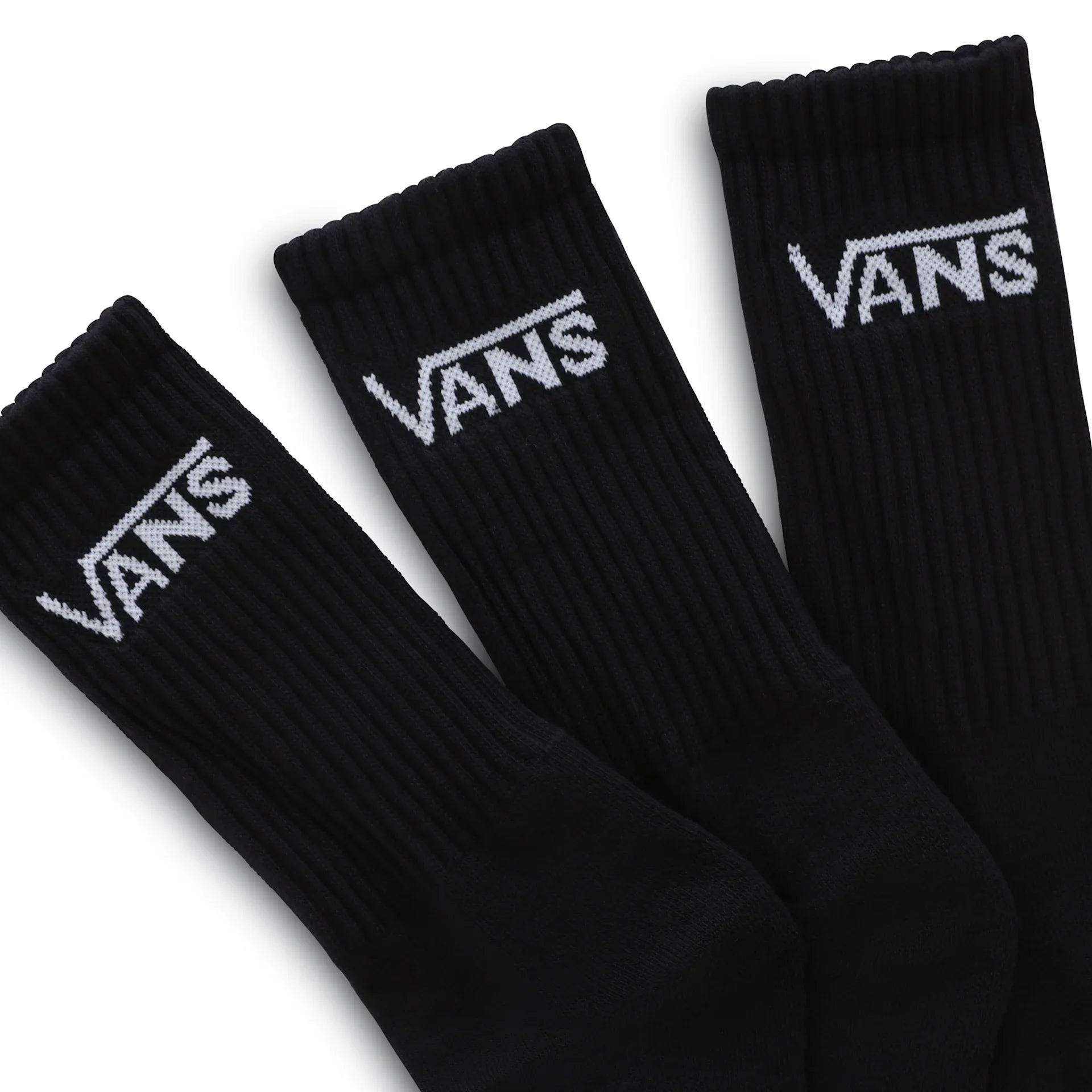 VANS MN CLASSIC CREW (6.5-9, 3PK) Black kép 2