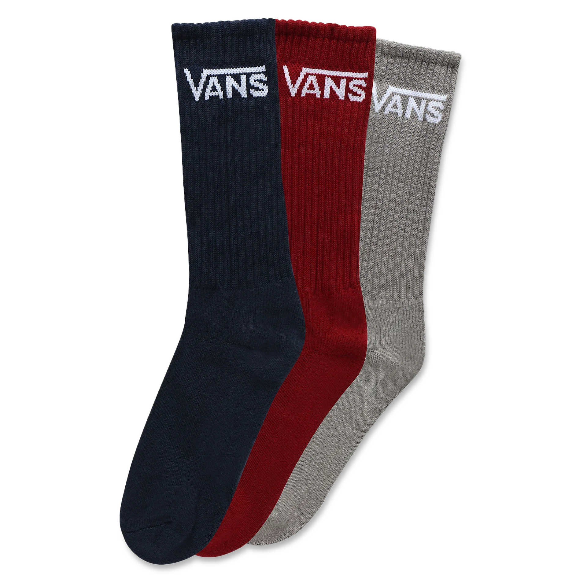 VANS MN CLASSIC CREW (9.5-13, 3PK) Biking Red kép 1