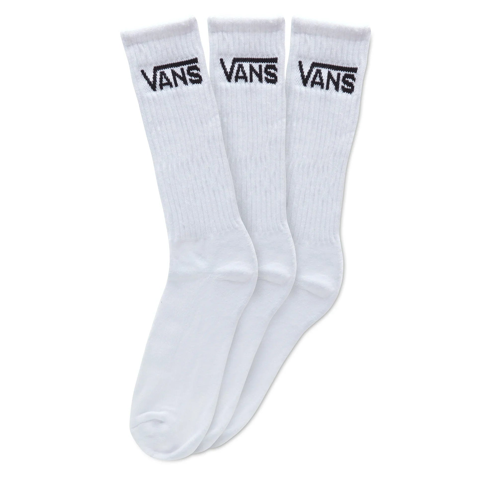 VANS MN CLASSIC CREW (9.5-13, 3PK) White kép 1