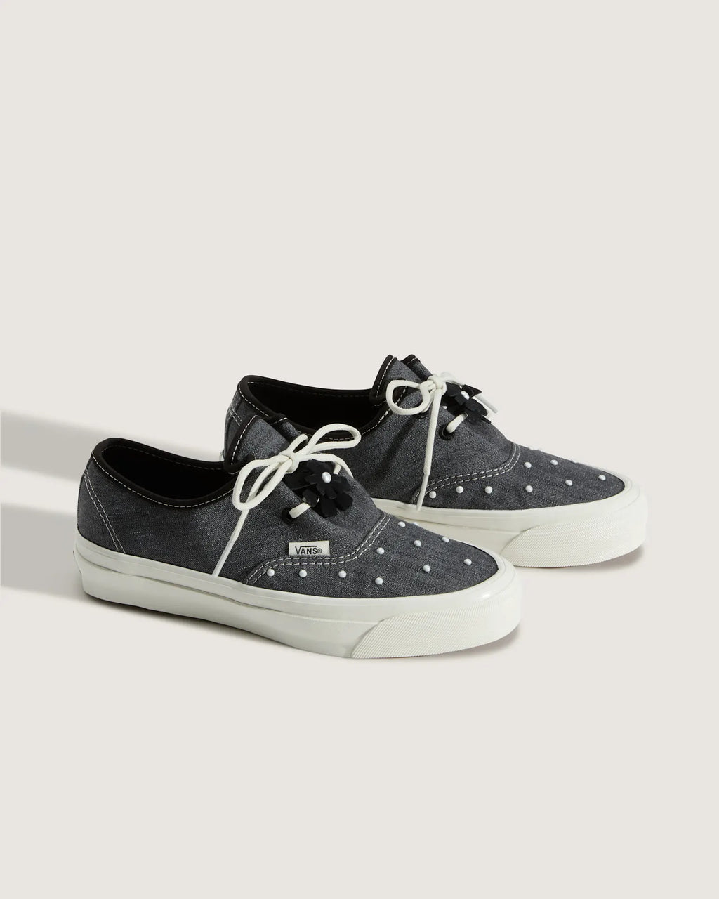 Vans LX Authentic Ease Flower Pearl Black Cipő VN000Z0FCJK1 - 2