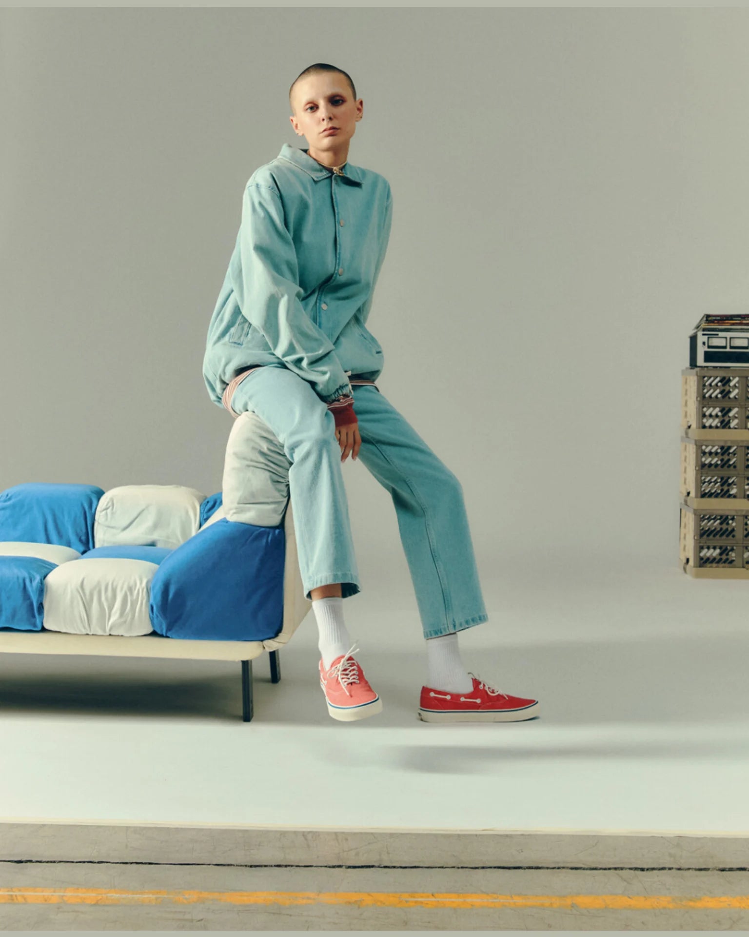 VANS Authentic Boat Shoe CAYENNE Cipő VN000Z0XGWS1 - 3