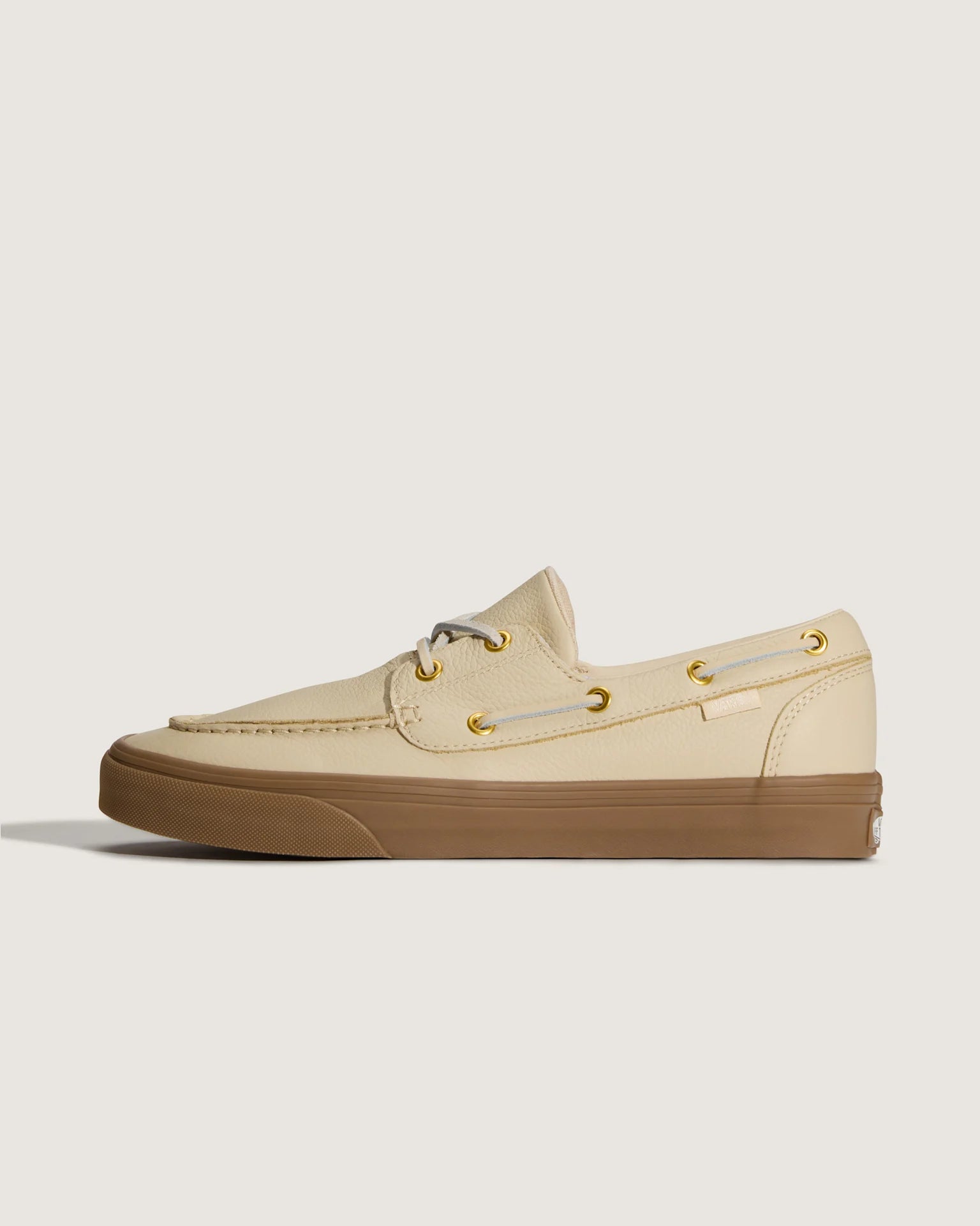 VANS 2-Eyelet Boat Shoe LEATHER Tan Cipő VN000Z11TAN1 - 1