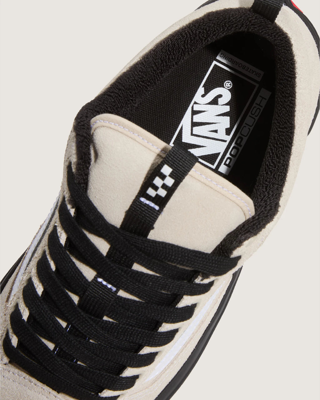 VANS Skate Old Skool 36 + OATMEAL/BLACK Cipő VN000Z3SZO21 - 5