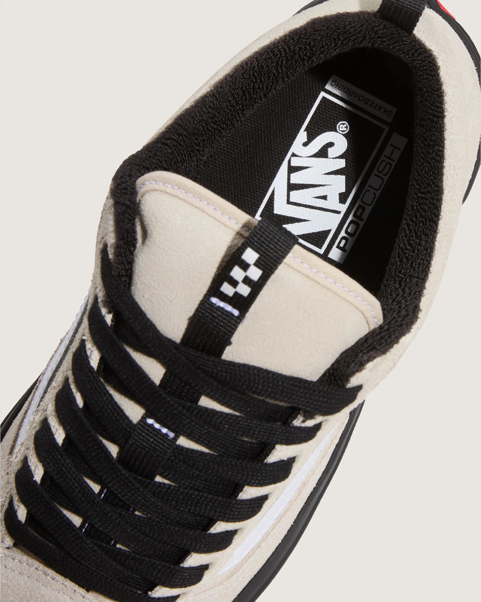 VANS Skate Old Skool 36 + OATMEAL/BLACK Cipő VN000Z3SZO21 - 5