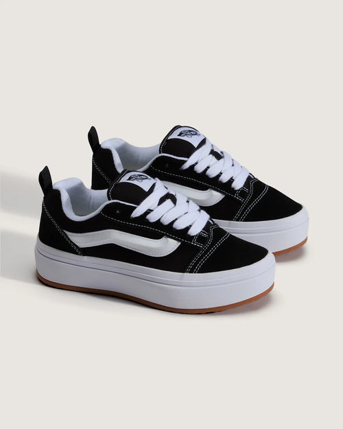 Vans Knu Skool Platform Light Black/White Cipő VN000Z6MY281 - 2