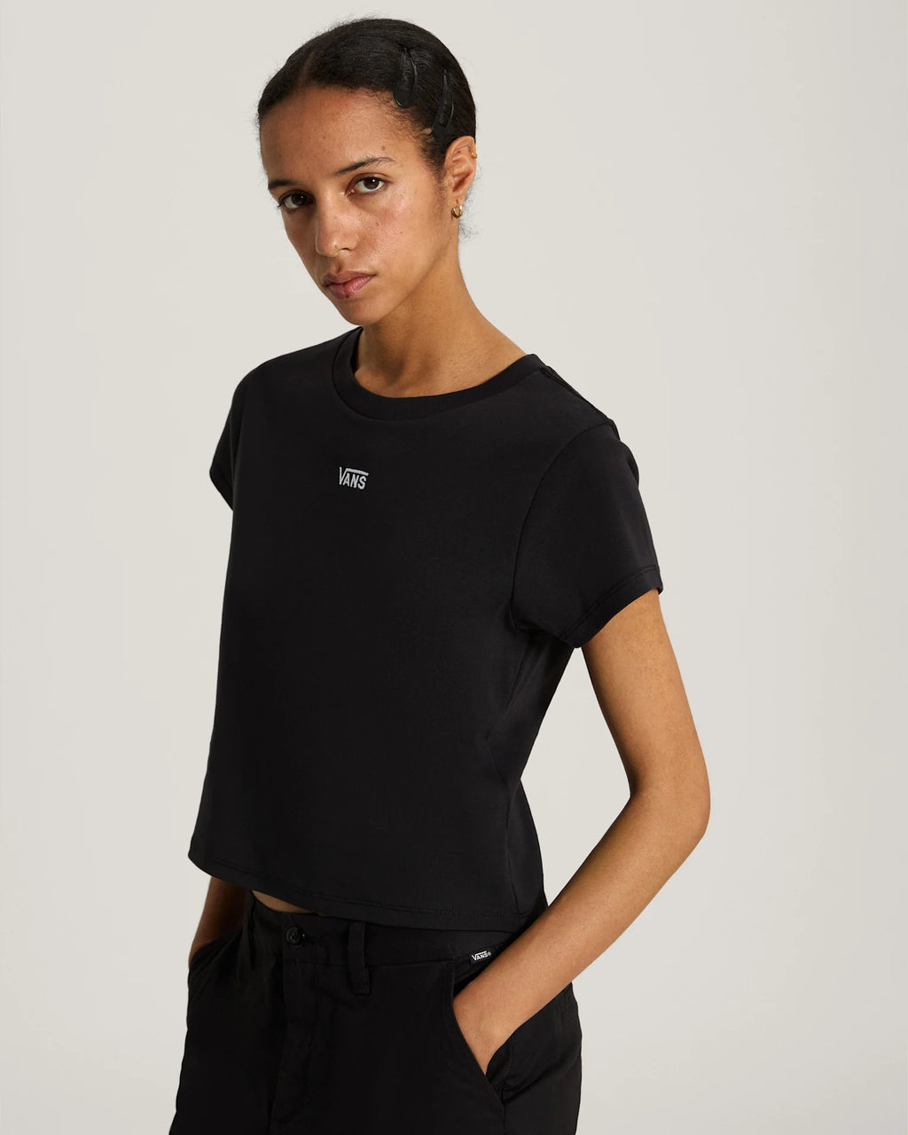 Vans Cameron SS Tee Black Textil VN0010EPBLK1 - 3