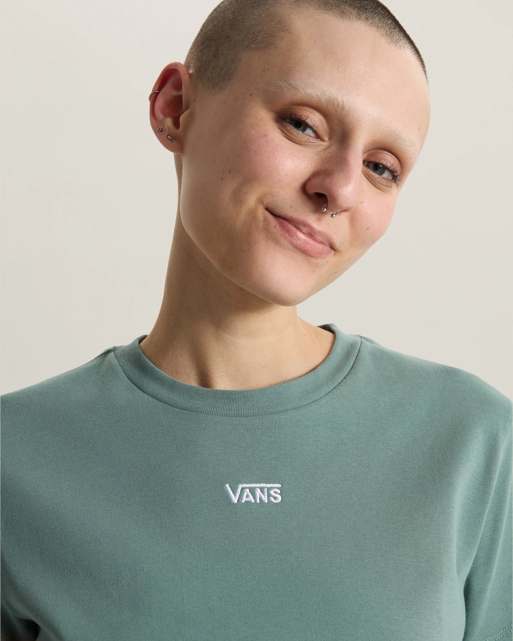 Vans Cameron SS Tee Mint Shadow Textil VN0010EPGRR1 - 6