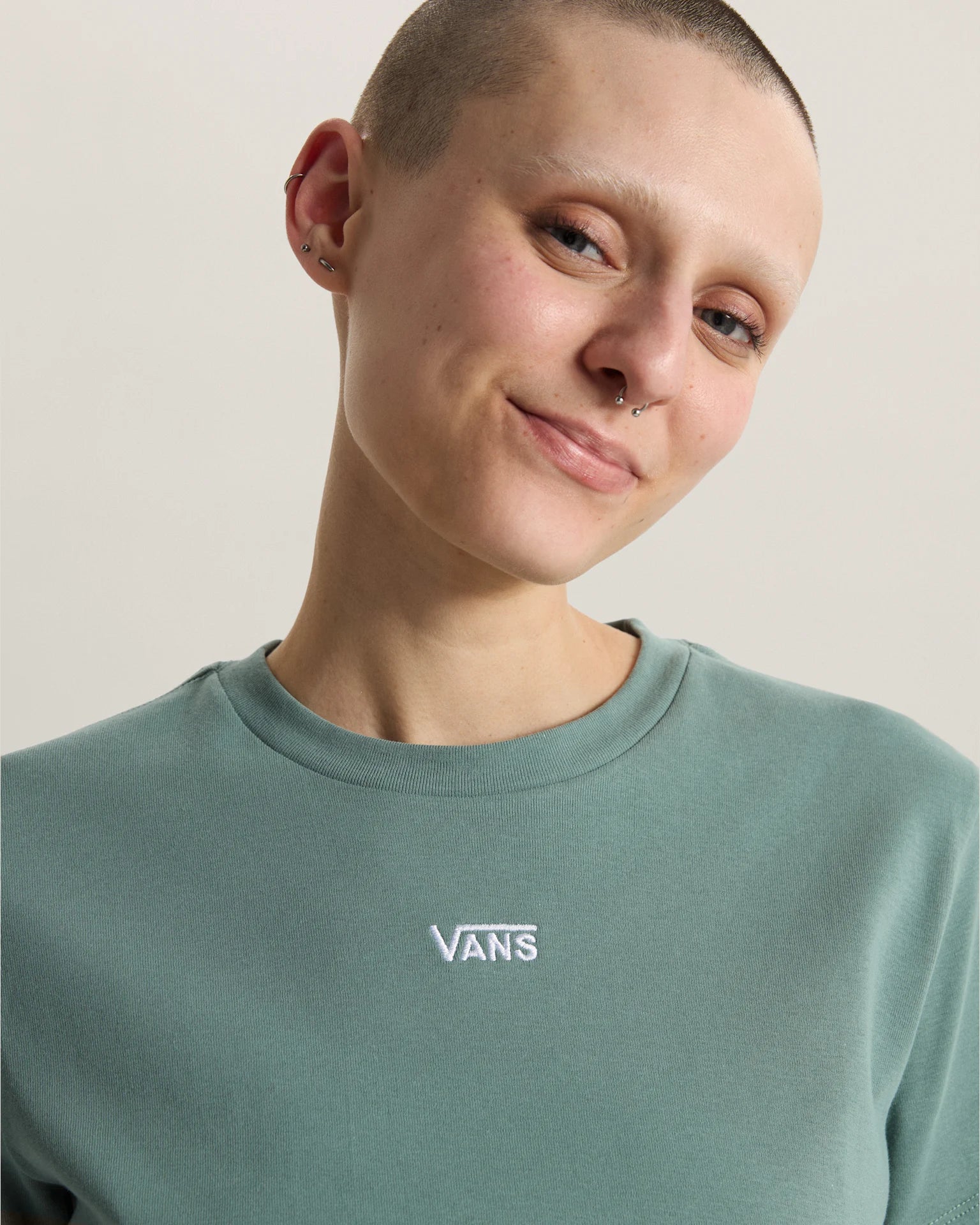 Vans Cameron SS Tee Mint Shadow Textil VN0010EPGRR1 - 6
