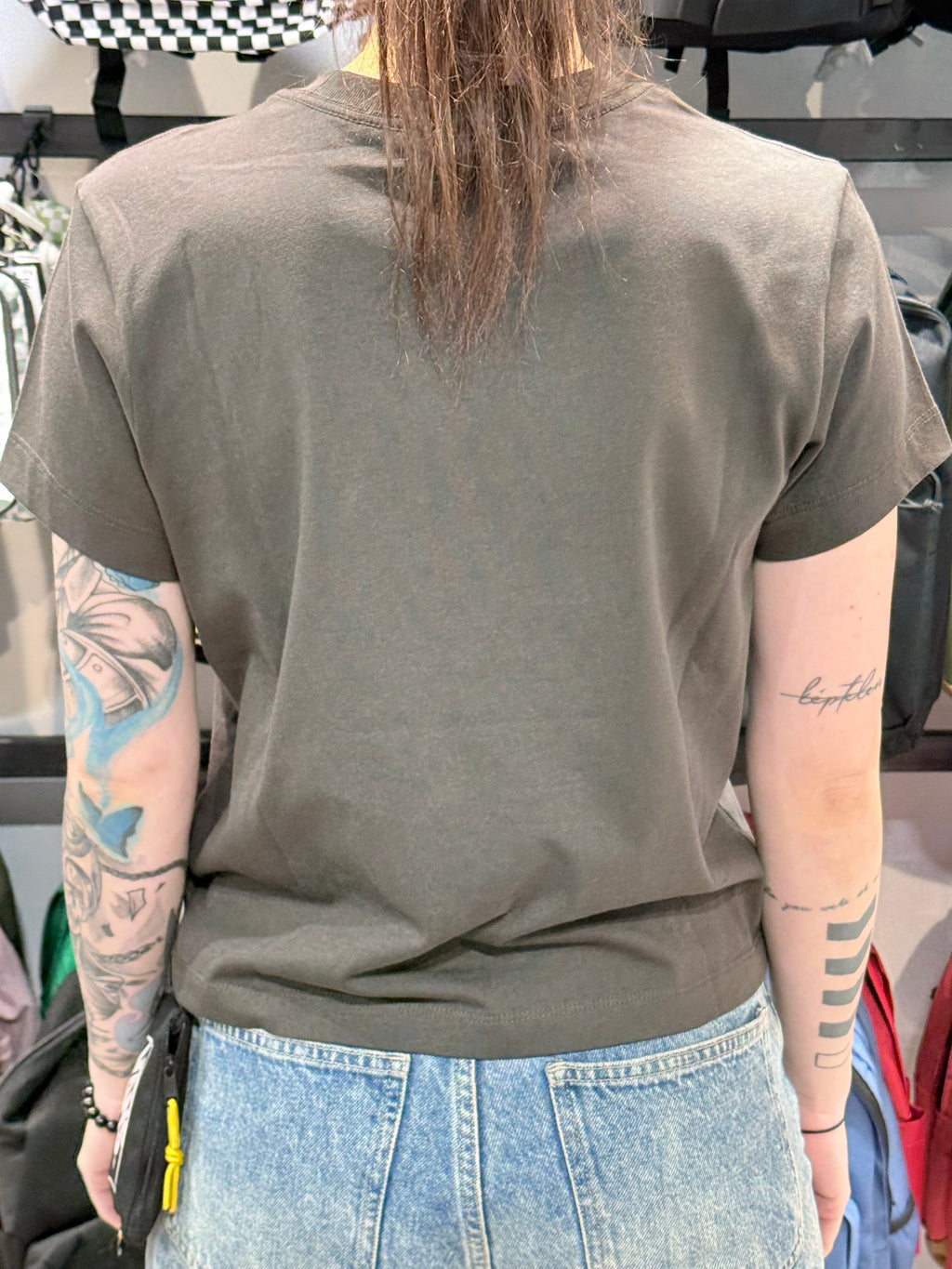 Vans Oval Logo Loose SS Tee True Navy Póló VN0010FE5TU1 - 2