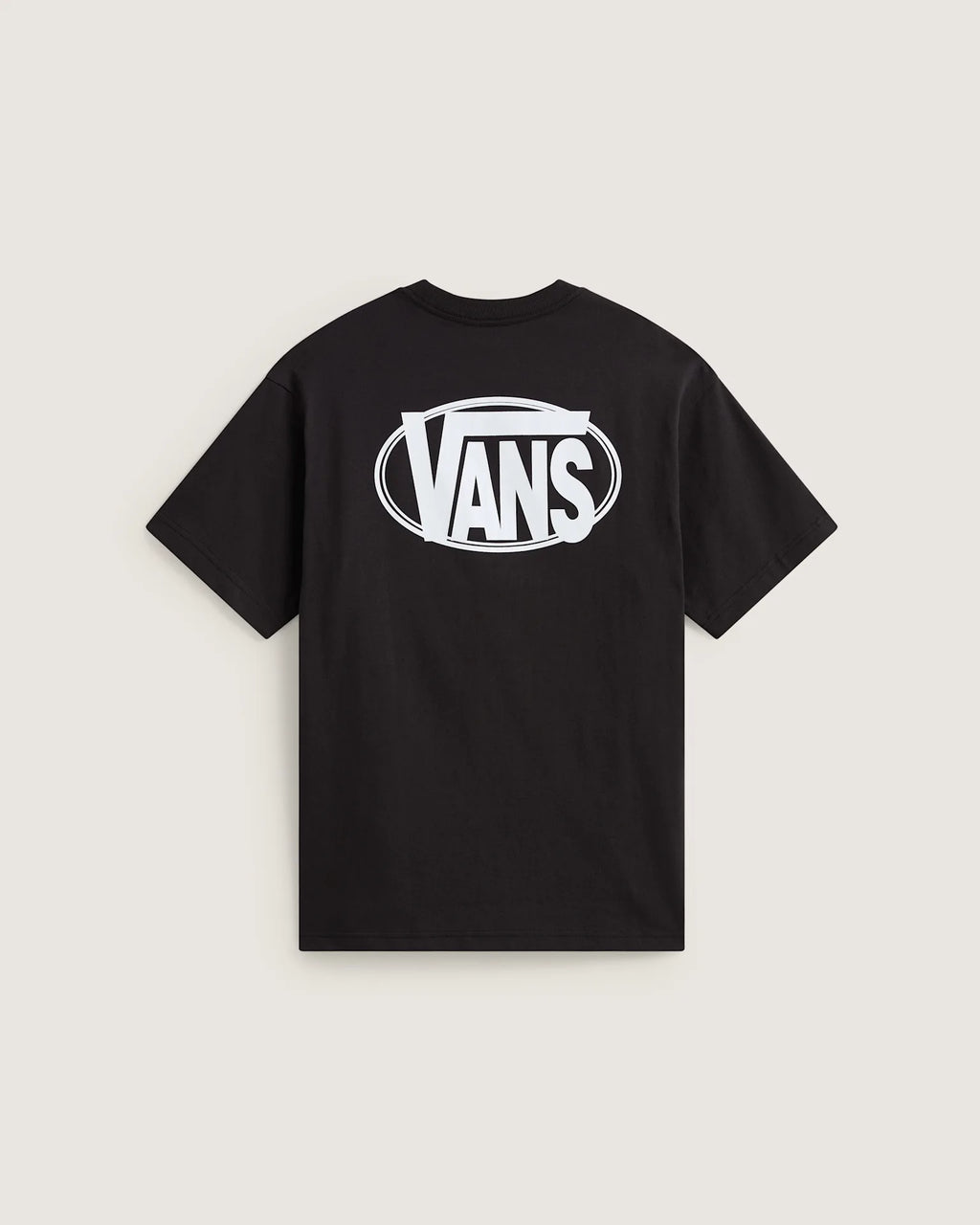 Vans Oval Logo Loose SS Tee Black Textil VN0010FEBLK1 - 2