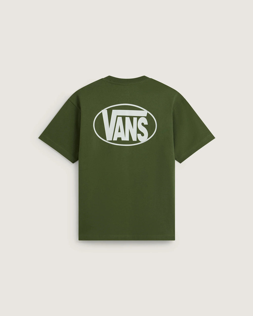 Vans Oval Logo Loose SS Tee Green Balsam Textil VN0010FEGRK1 - 2