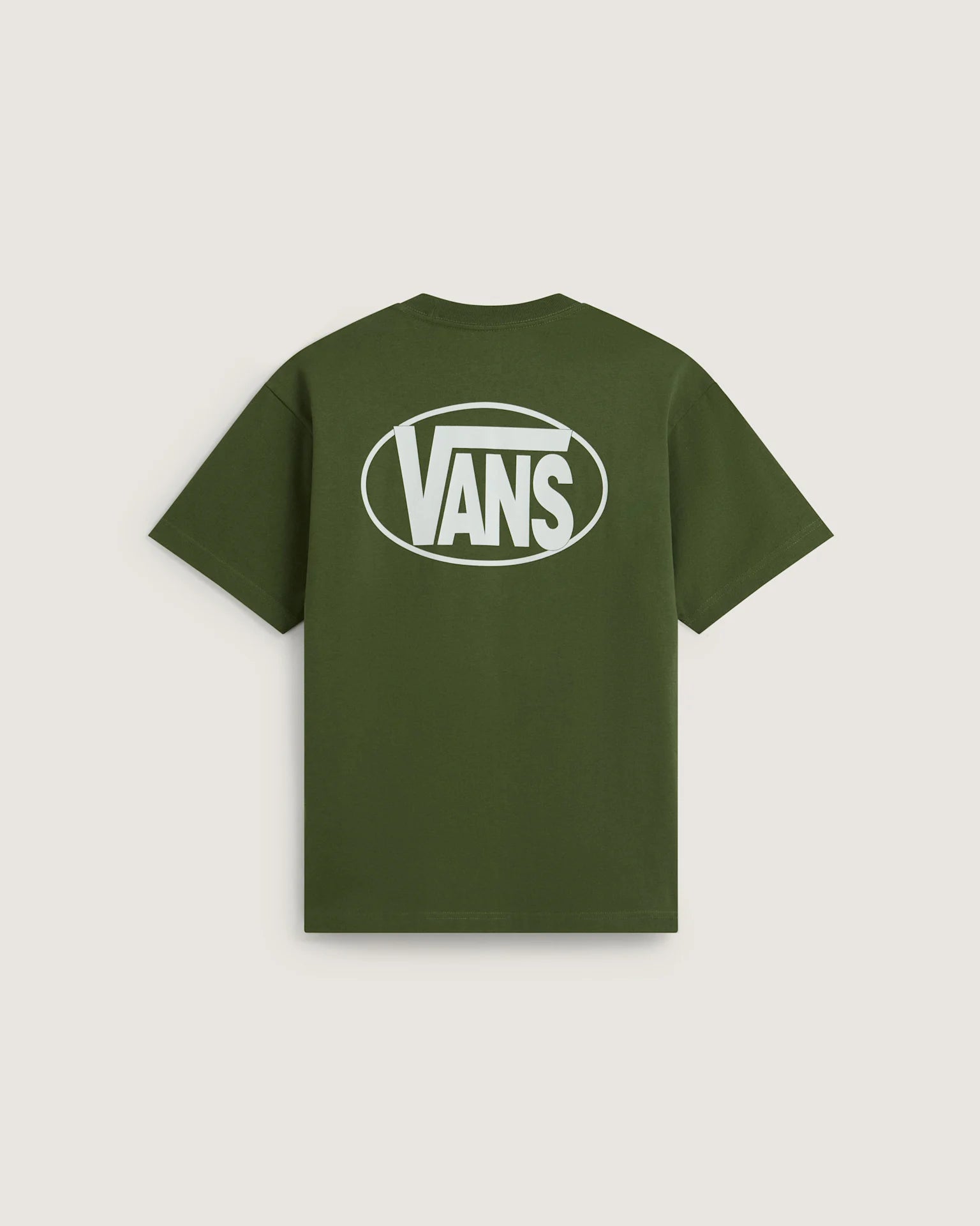 Vans Oval Logo Loose SS Tee Green Balsam Textil VN0010FEGRK1 - 2