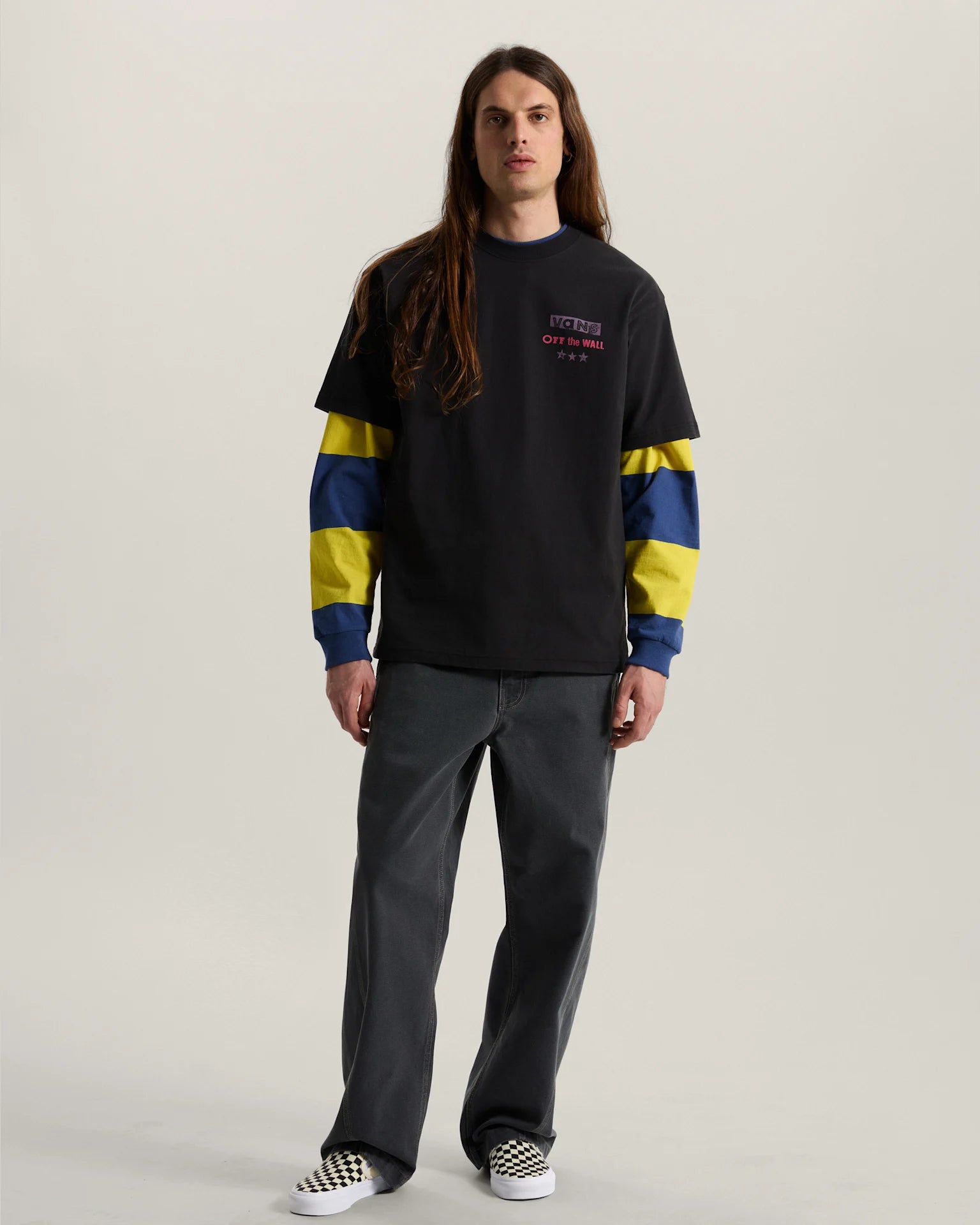 Vans Distorted Reality SS Tee Black Textil VN0010FQBLK1 - 5