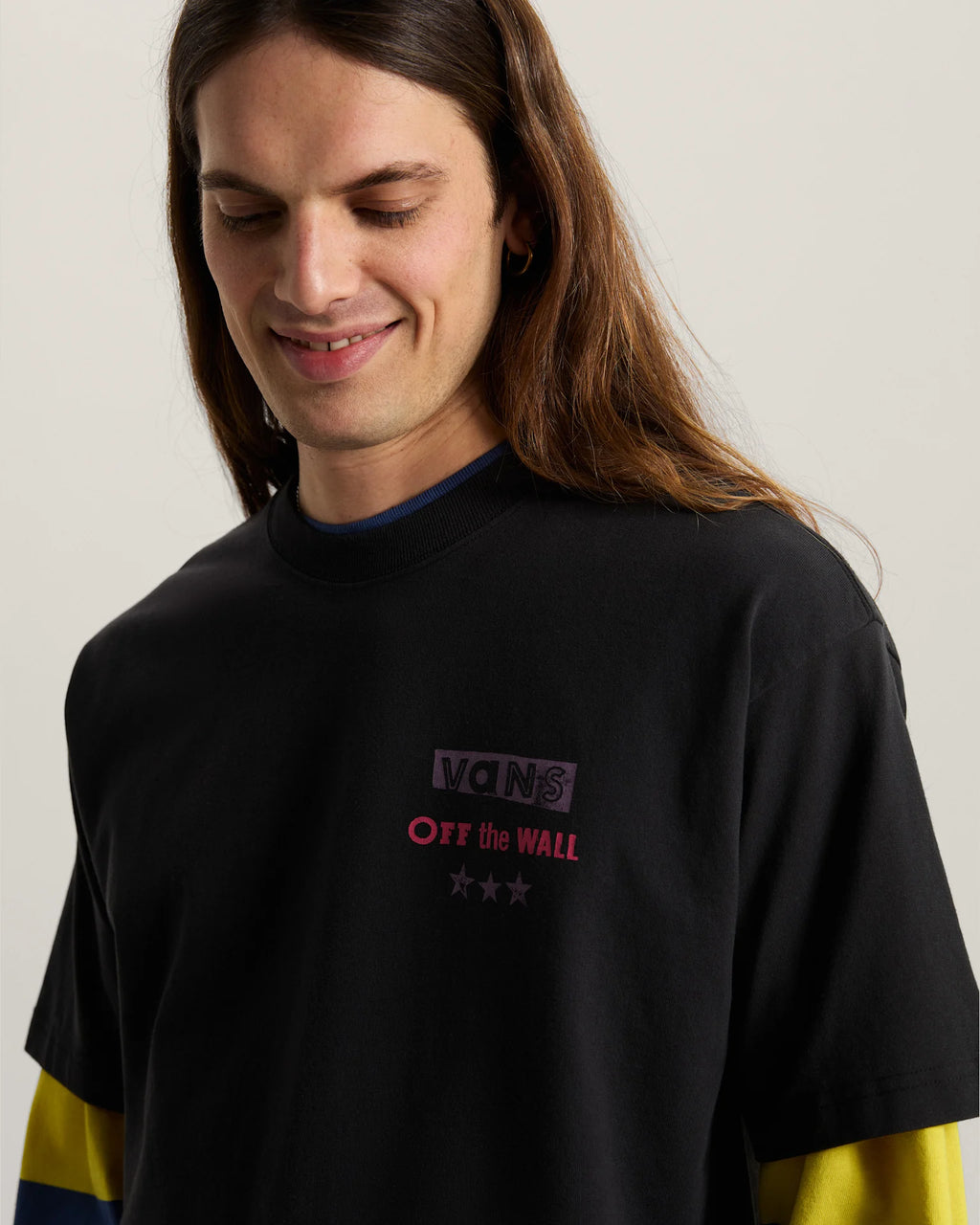Vans Distorted Reality SS Tee Black Textil VN0010FQBLK1 - 6