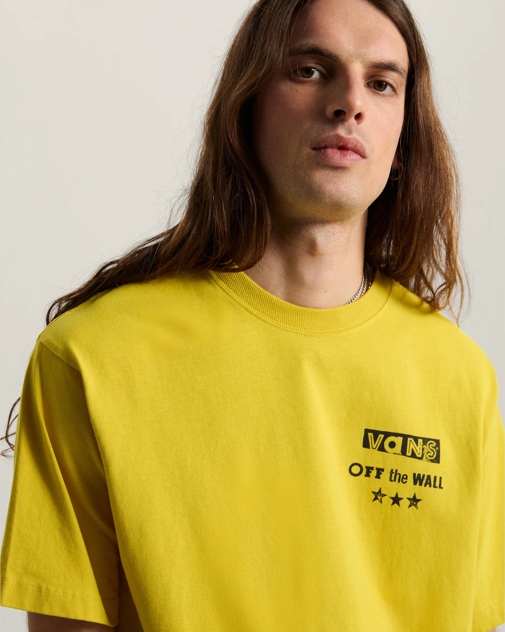 Vans Distorted Reality SS Tee Dusty Gold Textil VN0010FQGRV1 - 6