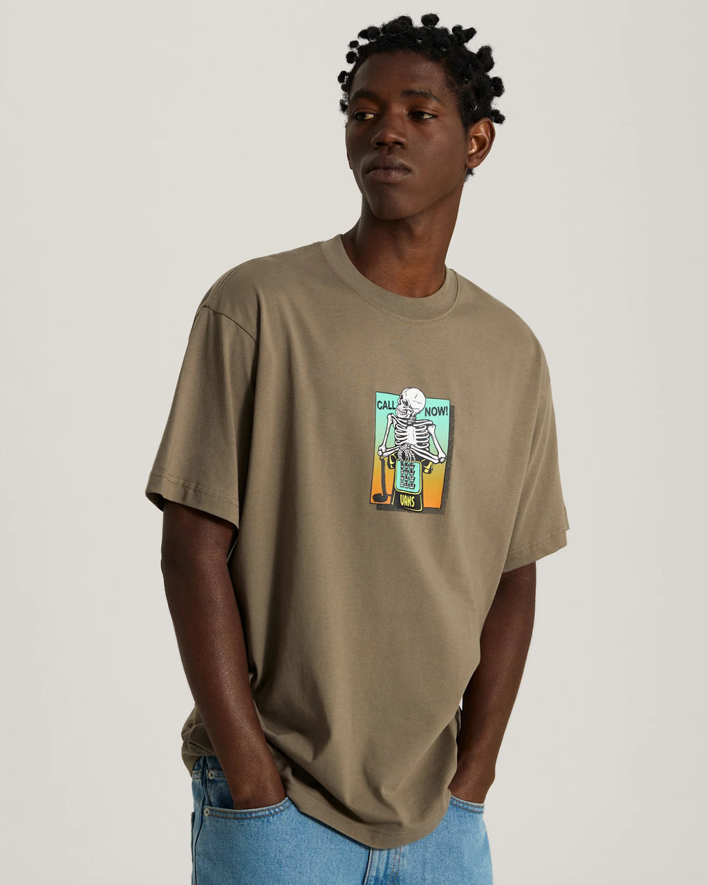 Vans Call Now SS Tee Bungee Cord Textil VN0010G09JC1 - 3