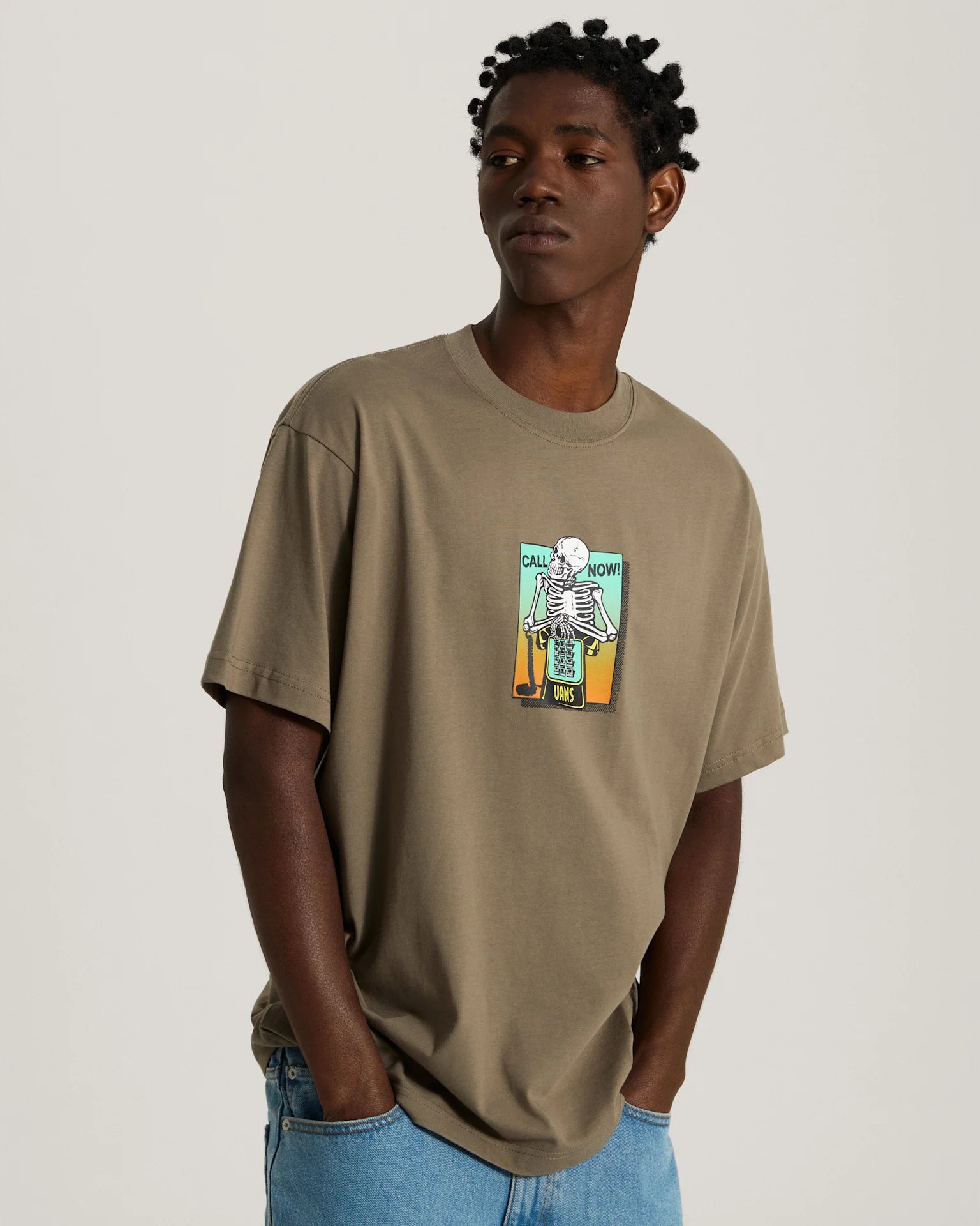 Vans Call Now SS Tee Bungee Cord Textil VN0010G09JC1 - 3