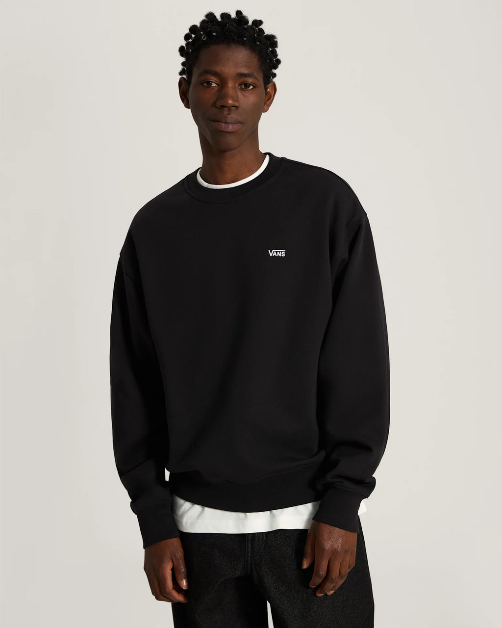 Vans Left Chest II Crew Black Textil VN0010G7BLK1 - 3