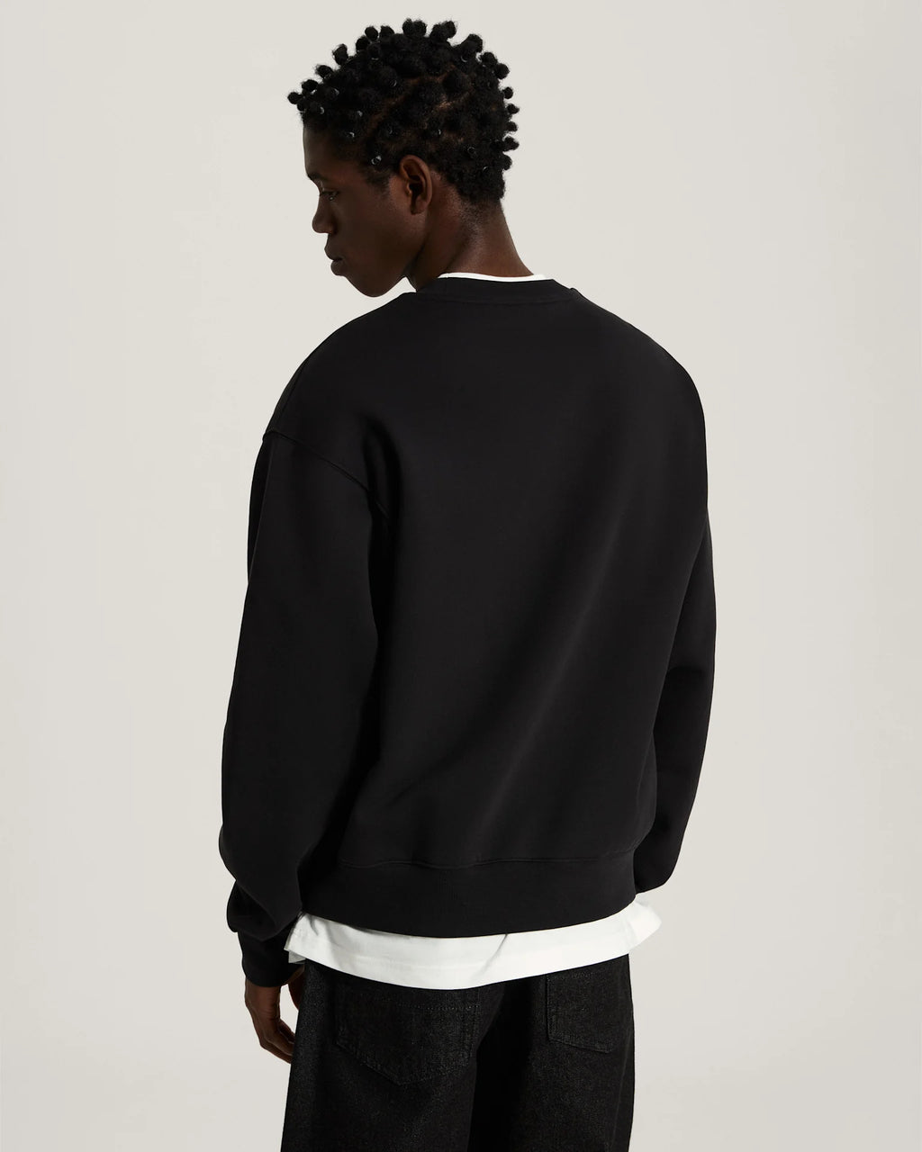 Vans Left Chest II Crew Black Textil VN0010G7BLK1 - 4