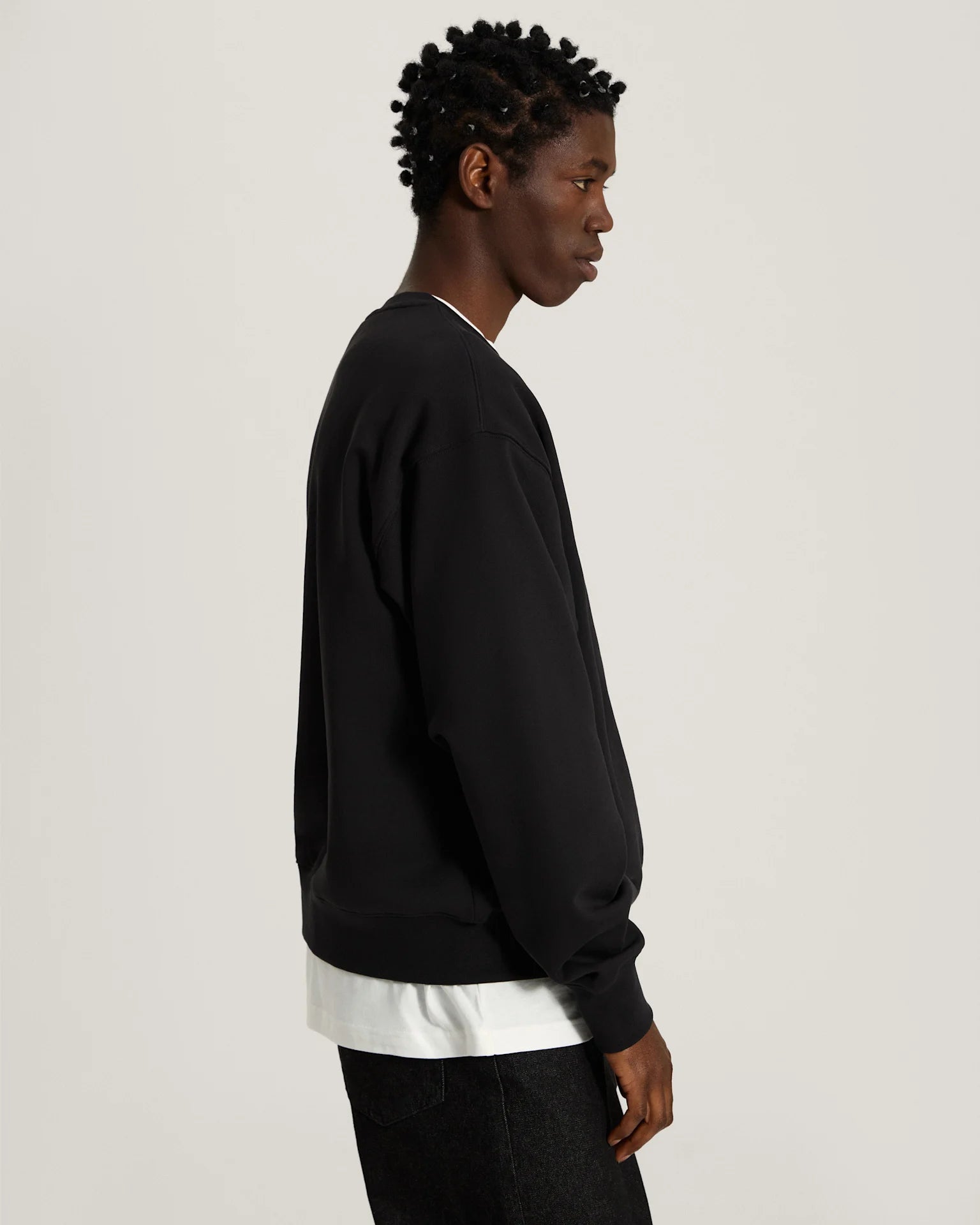 Vans Left Chest II Crew Black Textil VN0010G7BLK1 - 5