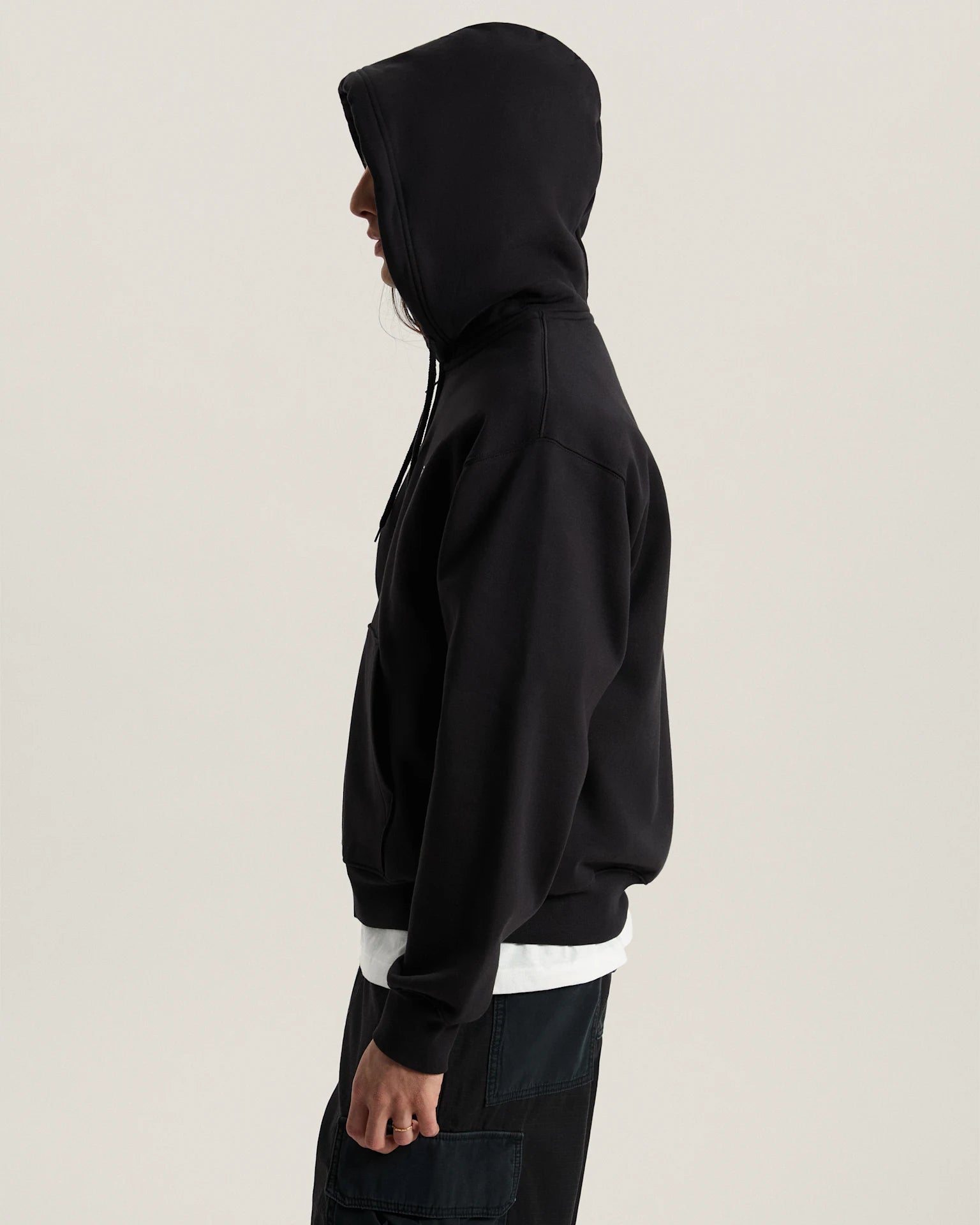 Vans Left Chest Full Zip Black Textil VN0010GGBLK1 - 5