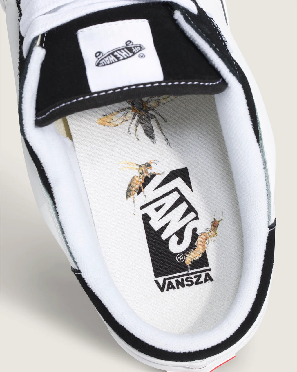 Vans LX Knu Skool Mule SZA BLACK/WHITE Cipő VN00119WBA21 - 6