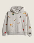 Vans VANSZA Bug Out Hoodie Heather Grey Textil VN0013QCHTG1 - 1