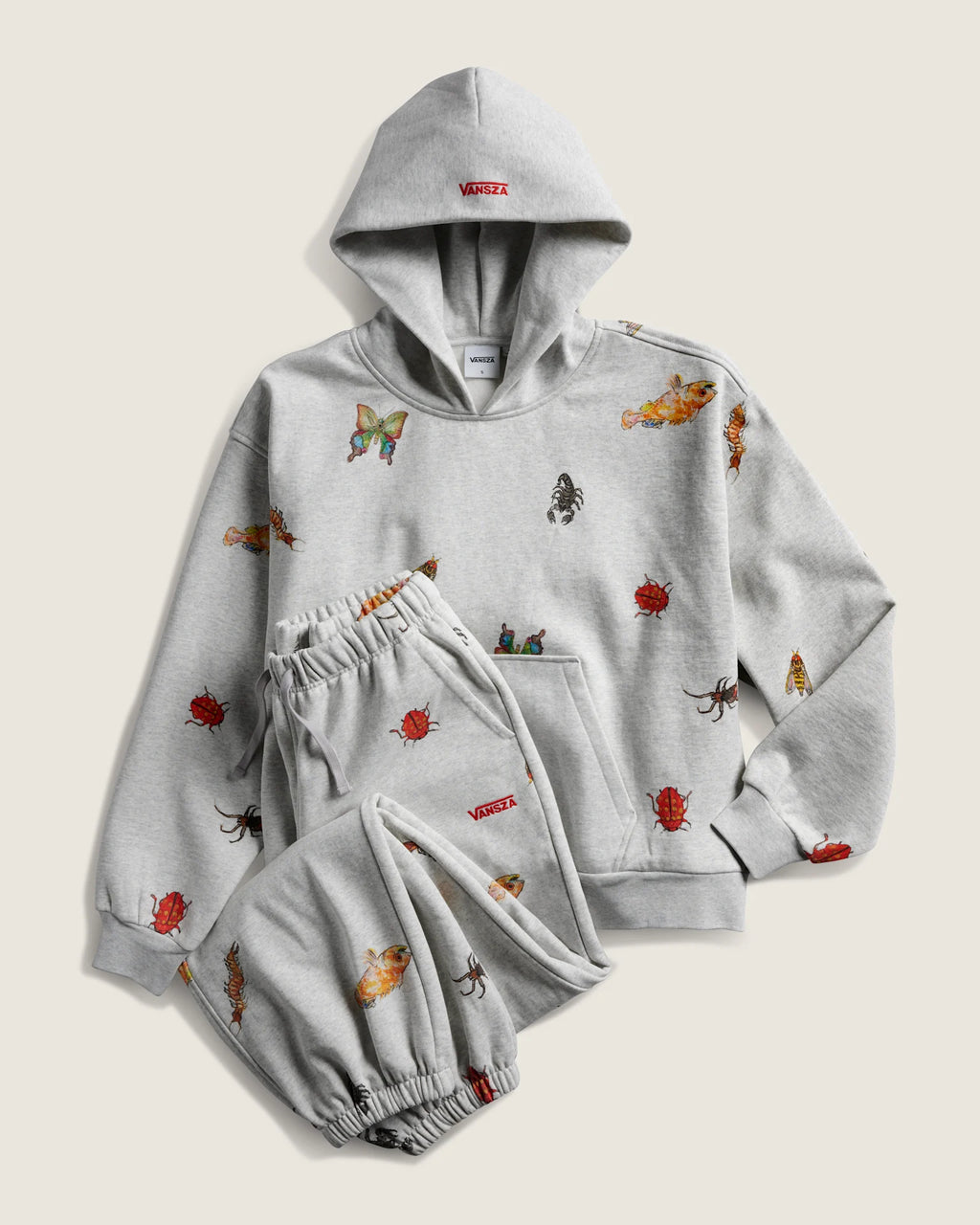 Vans VANSZA Bug Out Sweatpants Heather Grey Textil VN0013QEHTG1 - 3