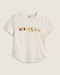 Vans VANSZA Baby Tee White Textil VN0013V4WHT1 - 1
