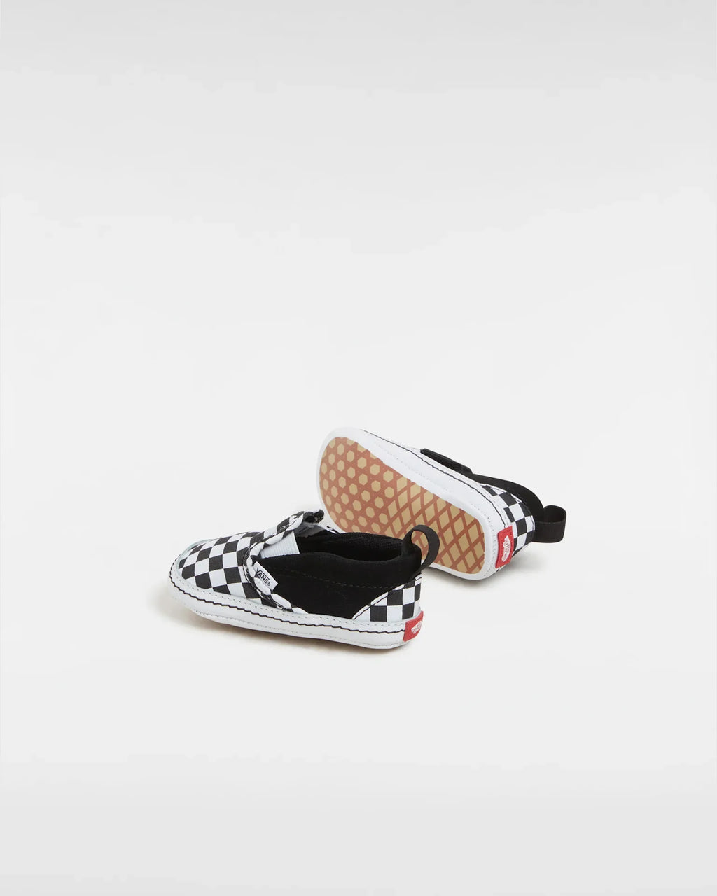 VANS IN Slip-On V Crib (Checker) Black/TrueWhite kép 3
