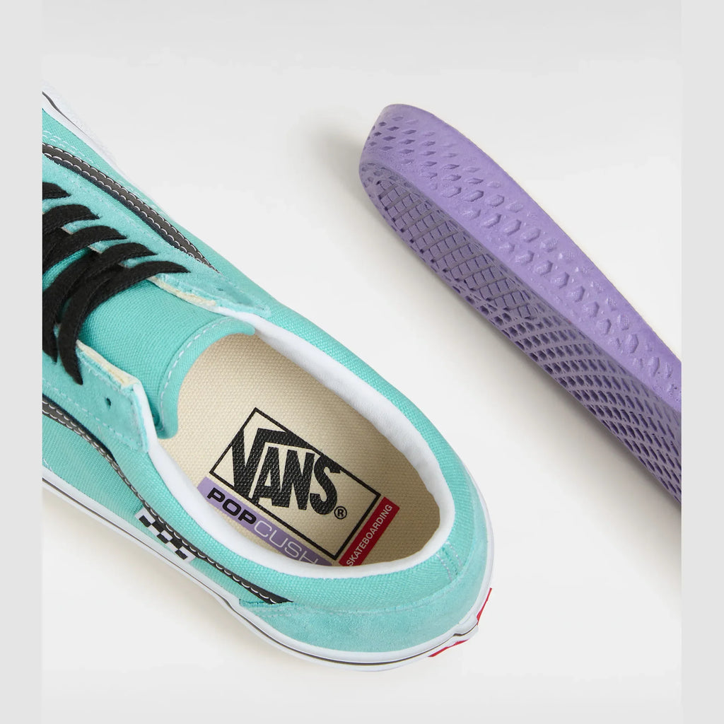 VANS Skate Old Skool POP ELECTRIC BLUE Cipő kép 5