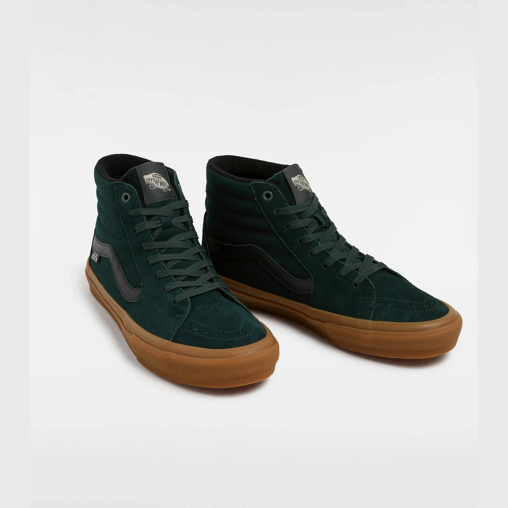 VANS Skate Sk8-Hi GREEN/GUM kép 2