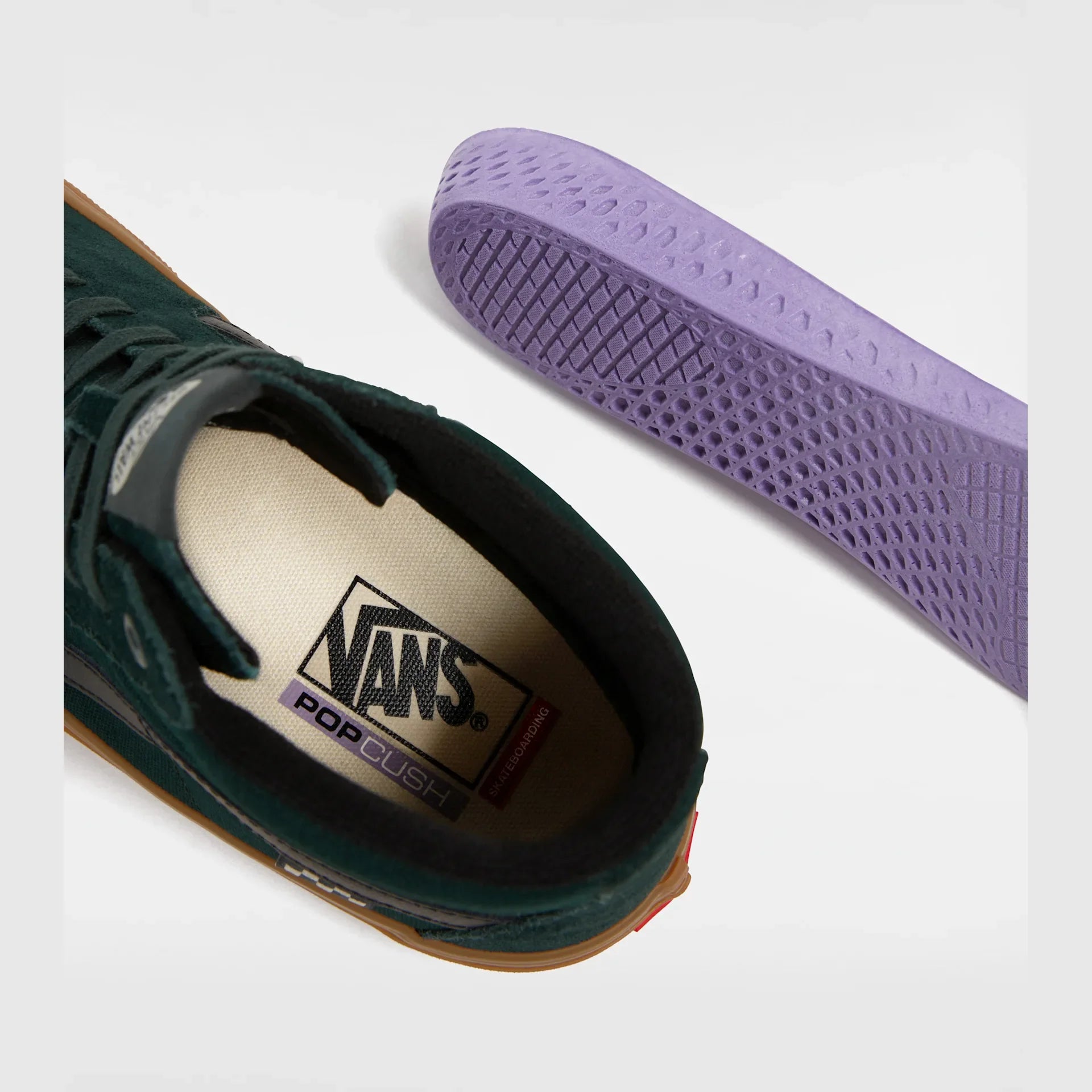 VANS Skate Sk8-Hi GREEN/GUM kép 6