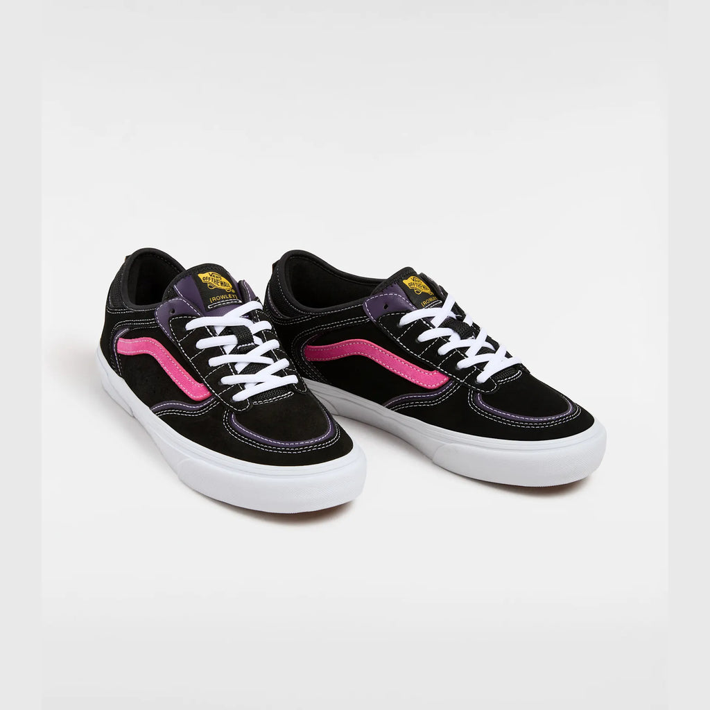 VANS Skate Rowley BLACK/PINK Cipő kép 2