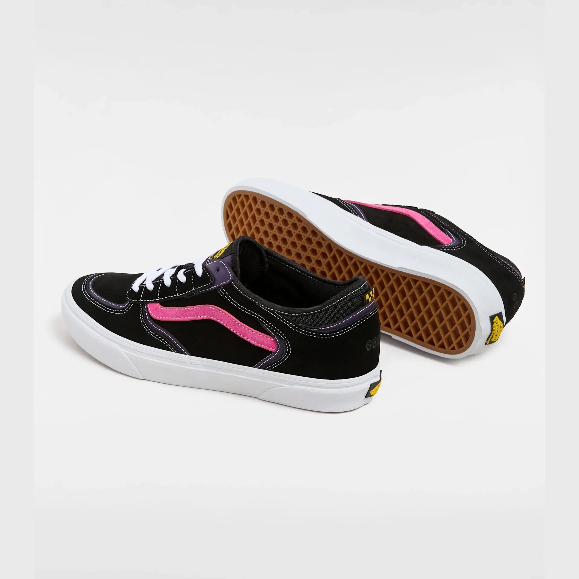 VANS Skate Rowley BLACK/PINK Cipő kép 3